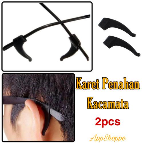 Foto Produk Karet Penahan Belakang Telinga Kacamata Silicon Sunglasses 2pcs dari ZetiraCollection