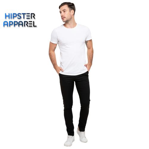 Foto Produk Hipster celana chino panjang warna hitam - Hitam, S dari Hipster Official
