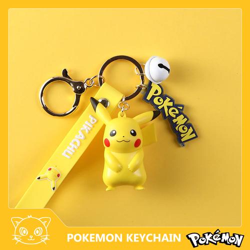 Foto Produk Licensed Pokemon Keychain Gantungan Kunci Action Figure Ganci - pikachu dari miugameshop