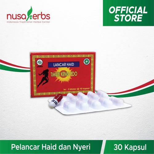 Foto Produk Lancar Haid TIAUW KENG POO blister dari Nusaherbs