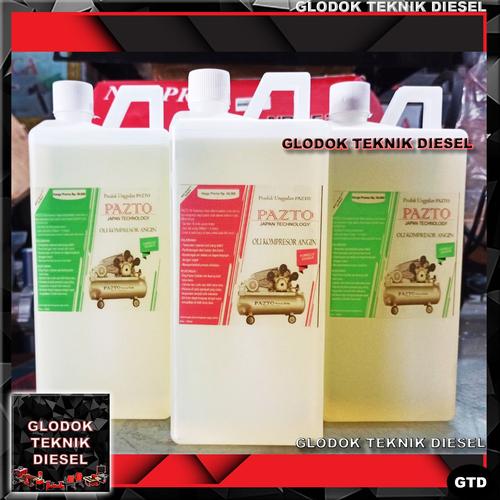 Foto Produk OLI KHUSUS KOMPRESOR ANGIN PAZTO 1 LITER dari Glodok Diesel