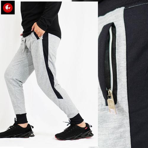 Foto Produk Kurt Celana Panjang Training Olahraga Pria Jogger Pants Okechuku - Abu muda, XL fit to XXL dari Okechuku