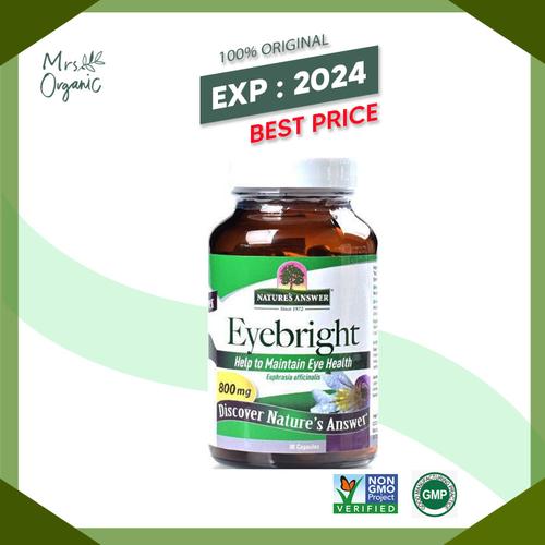 Foto Produk Eyebright Herb Nature's Answer 90 VCaps dari Mrs Organic