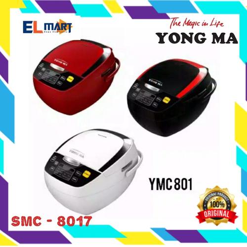 Foto Produk magic com digital 2L YONGMA SMC 8017 /rice cooker eco ceramic SMC8017 - Merah dari elmart