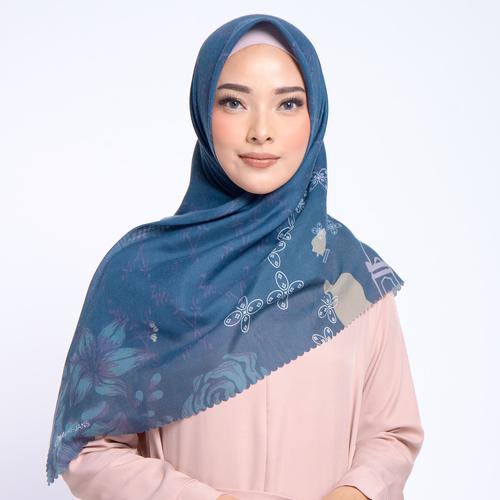 Foto Produk ZM Zaskia Mecca - Yogya Navy Scarf Kerudung Segi Empat dari Zaskia Mecca Official