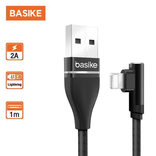 Foto Produk BASIKE Kabel Data Lightning/Micro Type-C Game Quick Charging Cable - CG011-1L IPHONE dari Basike Official Store