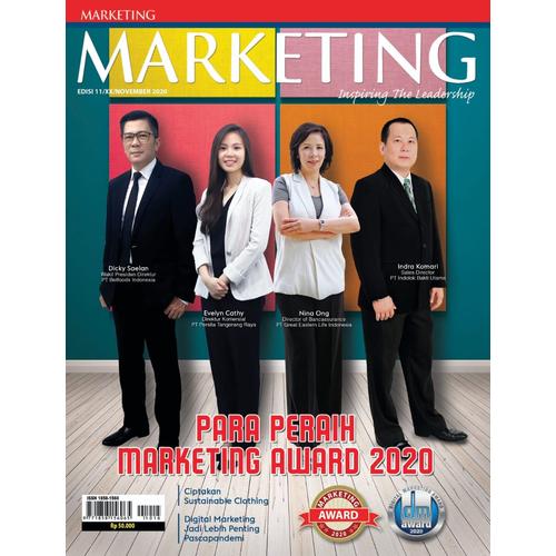Gambar Majalah Marketing Edisi November 2020 dari Majalah MARKETING Jakarta Utara Tokopedia