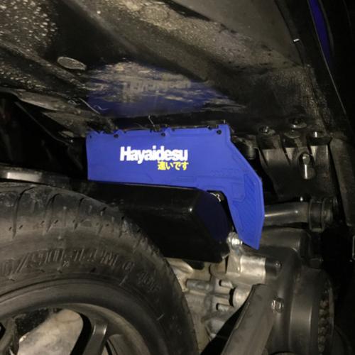 Foto Produk Hayaidesu Premium Mud Flap Beat 2020 Penahan Lumpur Aksesoris Variasi - Biru dari Hayaidesu Indonesia