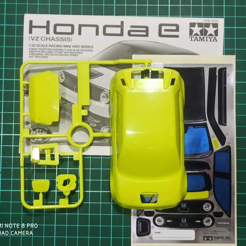 Foto Produk tamiya body dan decal set honda e original bawaan kit dari ABCDcell