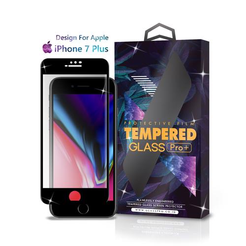 Foto Produk Tempered Glass iPhone 7 Plus Full Cover Black - Premium Glass Pro dari Glass Pro Indonesia