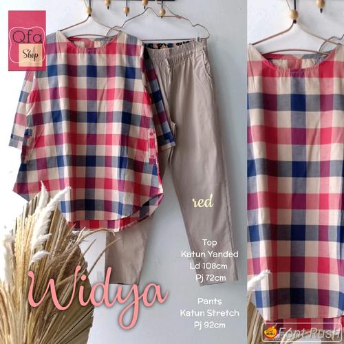 Foto Produk New Widya Set Setelan Celana Wanita Baju Kerja Modis Cantik Murah dari Ilyassa Shop