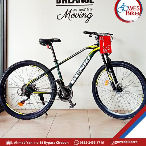 Jual Sepeda Mtb Genio M346 Blue Silvr Blac Kota Cirebon Gowesbikecrb Tokopedia