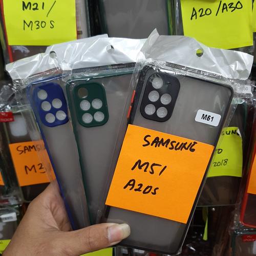 Foto Produk CASE FUZE SLIM MATTE DOFF EVOLUTION FROSTED SAMSUNG M51 TPU EDGES dari KAKA_Shop Official
