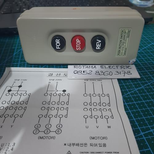 Jual Hanyoung Hy 516 Control Switch Forward Stop Reverse 15a 250vac 3 