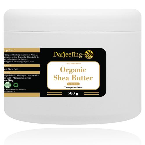 Foto Produk 500g Organic Unrefined Shea Butter dari Darjeeling Store