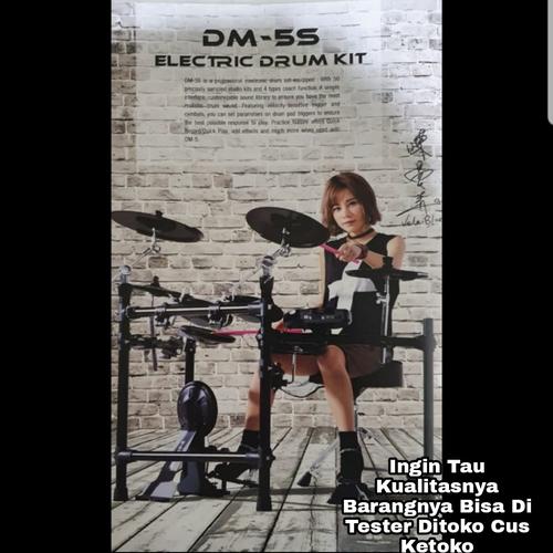 Foto Produk Drum Elektrik Electric Drum Set Nux DM5 S DM5S DM 5 S Garansi Resmi dari TIPTOP MUSIK&SOUNDSYSTEM