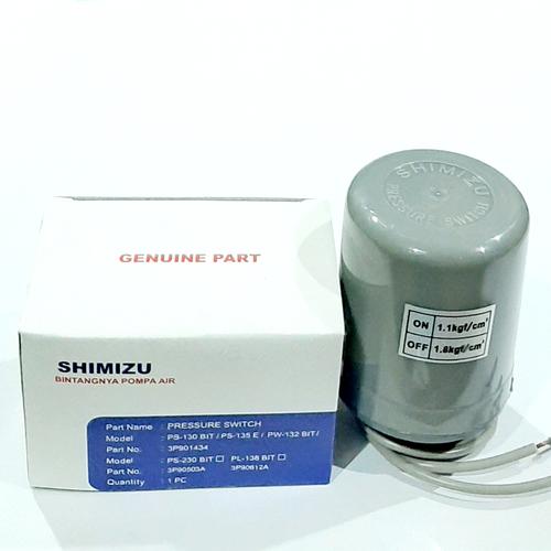 Foto Produk Otomatis Pompa Air Shimizu 125watt PS135e / PS130bit Asli dari Tk Indoteknik
