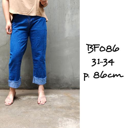 Jual Baggy Jeans Wanita Jumbo - Kota 
