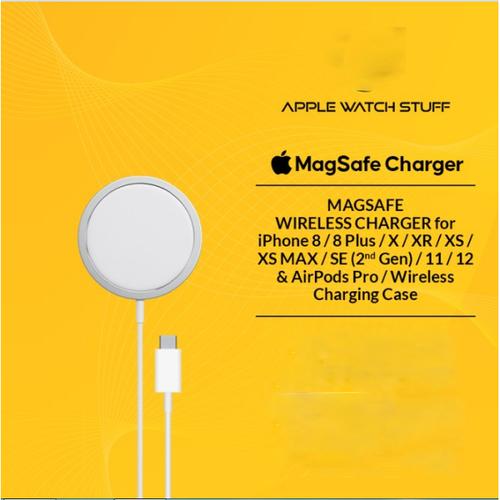 Gambar Apple MagSafe Charger 20W Wireless Charging for iPhone 12 & AirPods dari ORIGINAL STORE888 Jakarta Pusat Tokopedia