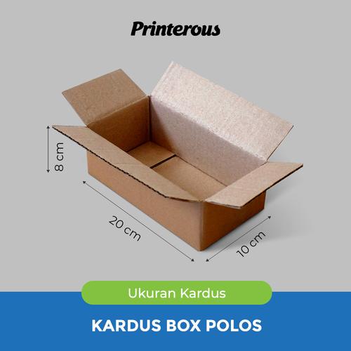 Foto Produk Corrugated Box - Kardus Box Polos 20x10x8 cm dari Printerous