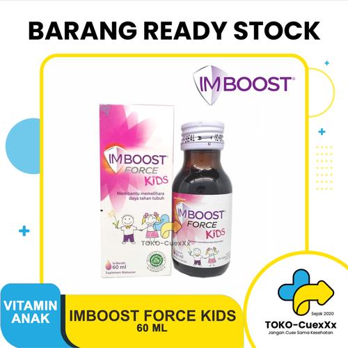 Gambar IMBOOST Force kids syrup daya tahan tubuh 60ml dari TOKO-CuexXx Jakarta Barat Tokopedia
