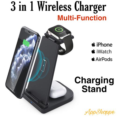 Jual Wireless Charger 3in1 Multi 