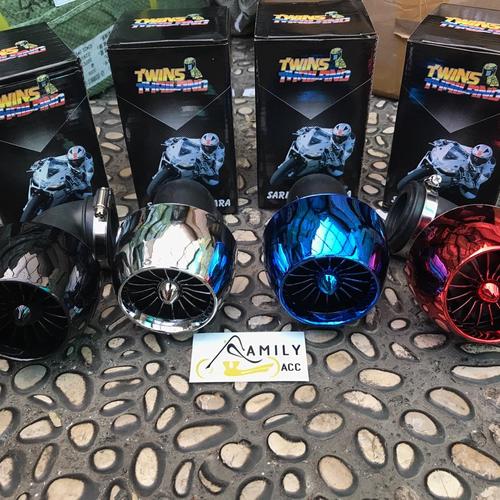 Foto Produk Filter jamur karbu saringan karburator PE 24 PE 26 PE 28 Universal - Silver, PE 24 26 28 dari familyacc