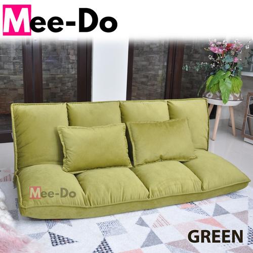 Foto Produk Mee-Do Sofa Bed / Lipat / Kursi / Lesehan / Santai / Portable / Malas - Hijau dari Expert mattress
