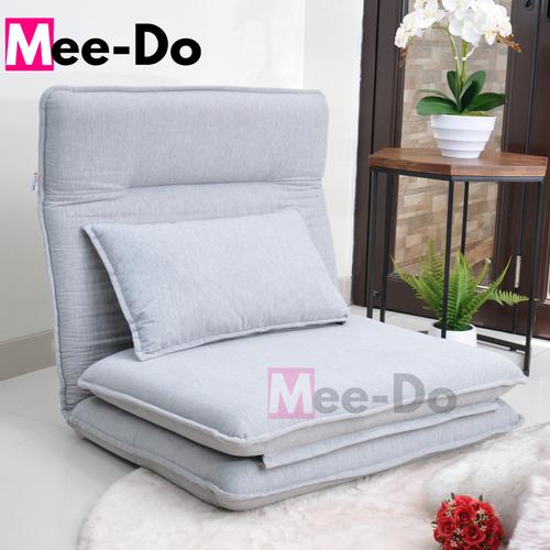 Foto Produk Mee-Do Sofa Bed / Lipat / Kursi / Lesehan / Santai / Malas - AMORI - Abu-abu dari Expert mattress