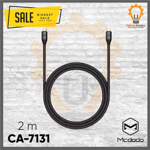 Foto Produk MCDODO Cable Data 100W Type C to Type C 3.1 Gen2 PD3.0 1000Mbps Mcbook - 1.5M dari Urban Geeks