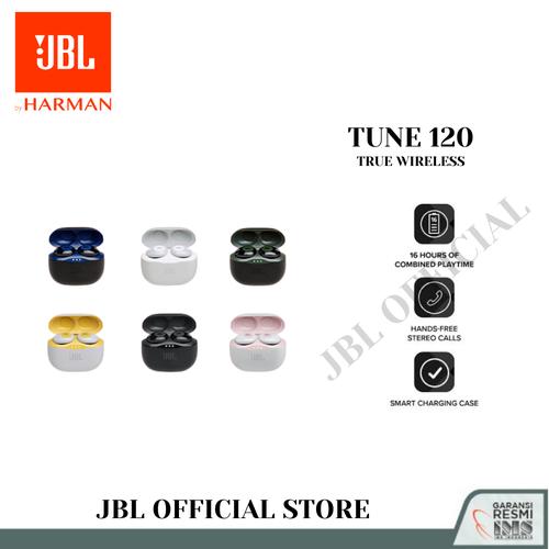 Gambar JBL T120 TWS - White dari JBL Official Store Jakarta Selatan Tokopedia