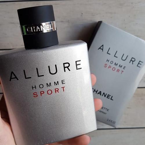 Jual chanel allure homme sport with box 