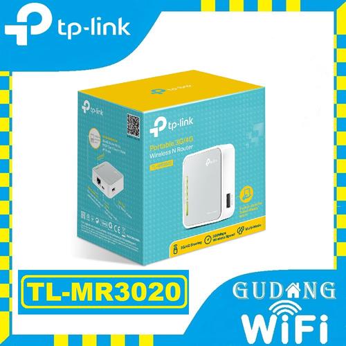 Foto Produk TP-Link TL-MR3020 150Mbps Portable 3G/4G Wireless N Router dari GudangWifi