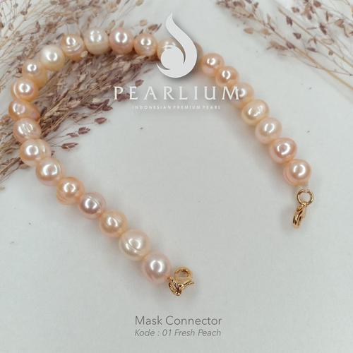 Gambar Connector Masker Peach 01 dari Pearlium Jewelry undefined Tokopedia