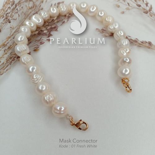 Foto Produk Connector Masker White 01 dari Pearlium - Mutiara Lombok Premium