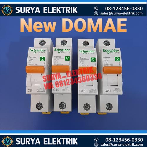 Foto Produk mcb standar standard schneider domae 6 16 10 20 amper A ori /asli dari SURYA-ELEKTRIK