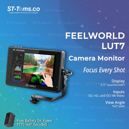 7 Inch 3D LUT 4K HDMI Monitor 