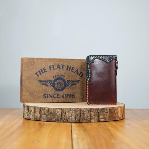 Jual The Flat Head Wallet Shell Cordovan Leather Original Made in Japan