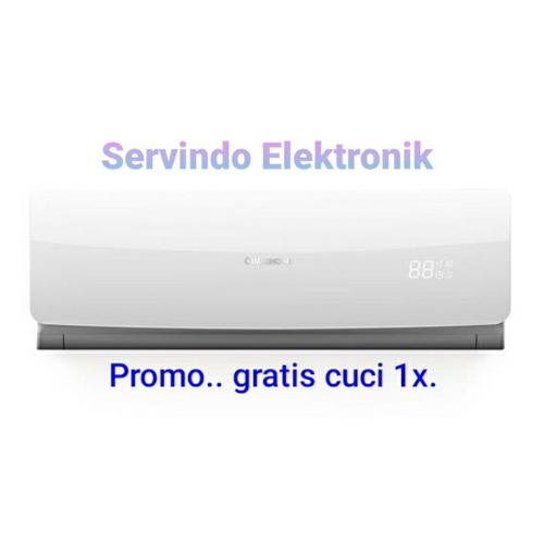 Foto Produk AC CHANGHONG 1/2 PK. csc05nvb + pasang + accesories. Area malang kota dari Servindo Elektronik