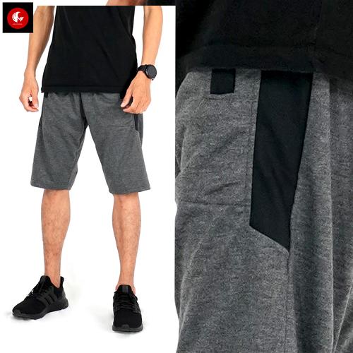 Foto Produk Okechuku Scott M-XXL Celana Pendek Pria Celana Pendek Santai Shortpant - Abu tua, M to L dari Okechuku