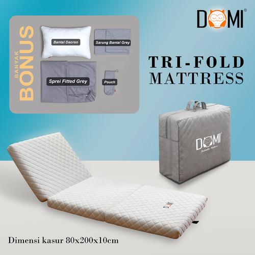 Foto Produk Domi Trifold Mattress 80 x 200 cm - Kasur Busa Lipat Tiga dari Domi Bed