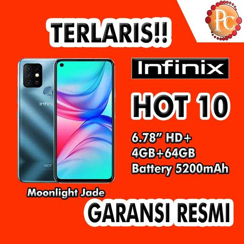 Jual Hp Infinix Hot 10 4 64 Ram 4gb Rom 64gb Kota Semarang Primera Comunication Smg Tokopedia