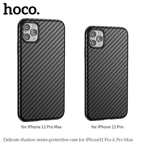 Promo Hoco Delicate Carbon Case iPhone 11 Case iPhone 11 Pro Max iP