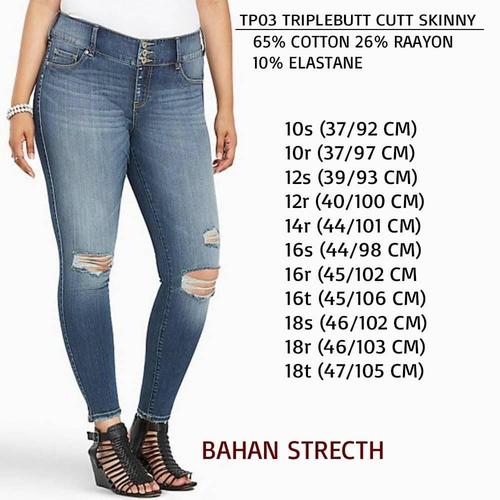 Jual Celana Jeans Wanita Torrid Premium 