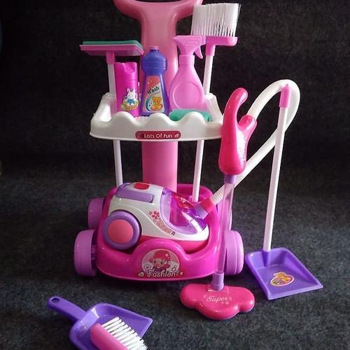 Foto Produk mainan anak murah magical cleaning set vacum cleaner dari mainanOK