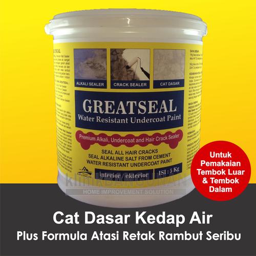 Jual Cat Tembok Anti Lembab & Anti Jamur GREATSEAL WALL SEALER(5 Kg