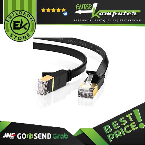 Foto Produk Kabel LAN CAT 7 5 Meter - Flat Version ( Gold Plated ) dari Enter Komputer Official