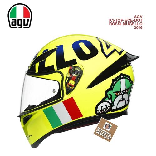 Jual HELM MOTOGP AGV-US-ORIGIN TOP-ECE-DOT K1-K3-K5 - K1rossimugelo15, XS  53 55CM - Kab. Tangerang - deddyhrutoday | Tokopedia