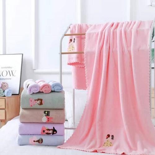 Foto Produk handuk micro bulu handuk mandi handuk dewasa ukuran besar 70x140 - Cokelat, bulu polos dari noyi88
