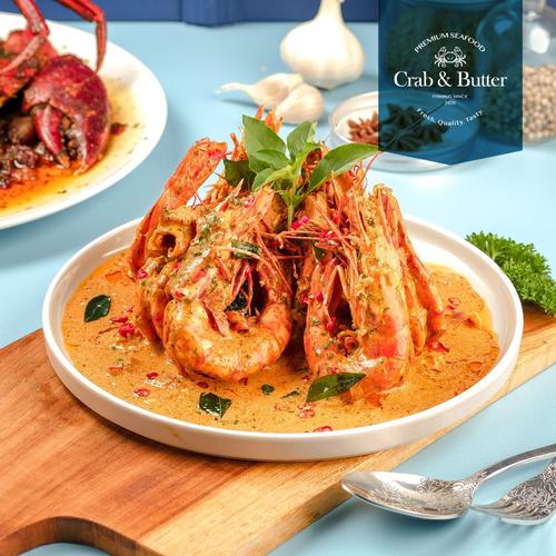 Gambar Curry Butter Prawn (Udang Kari Mentega) - 1000gr, Not Spicy dari Crab & Butter Jakarta Jakarta Barat Tokopedia